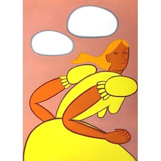 Grace Weaver, Untiteled #3 (Girl in a Yellow Dress), 2019 - © Courtesy die Künstlerin und Soy Capitán · Courtesy Sammlung Stadler, München